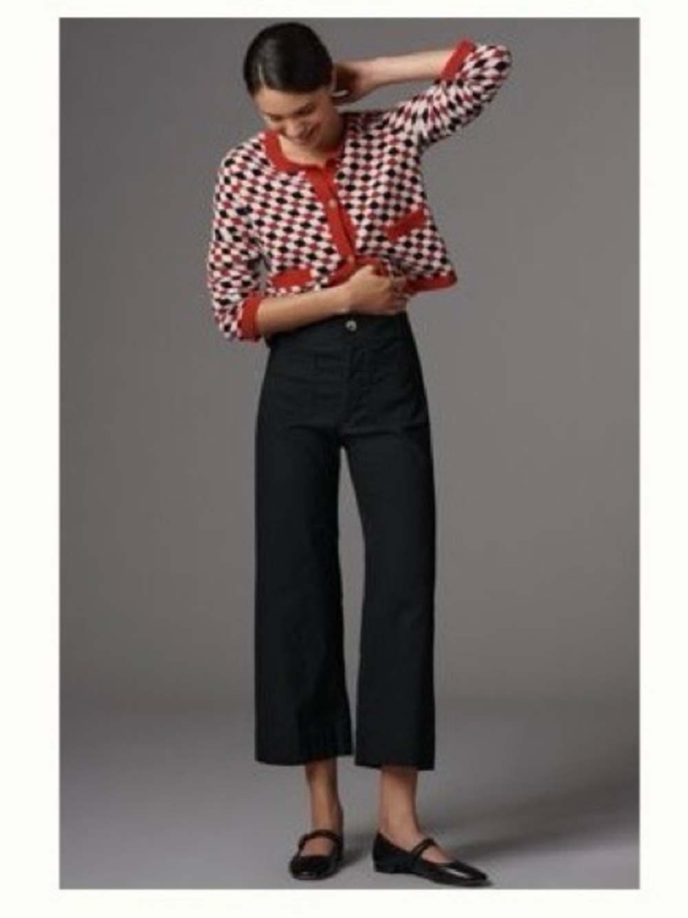 The Colette Cropped Wide Leg